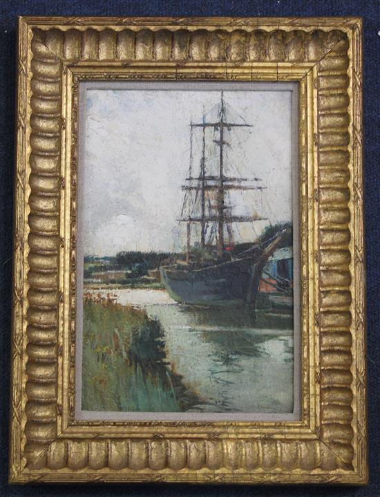 John Henry Inskip (1864-1947) Arundel, The River Arun, 10.5 x 6.75in.